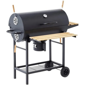 Barbecue charbon Mike surface de cuisson 71 x 35 cm